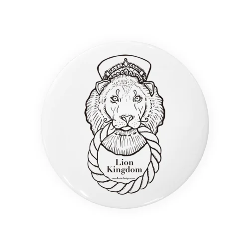 Lion Kingdom Tin Badge