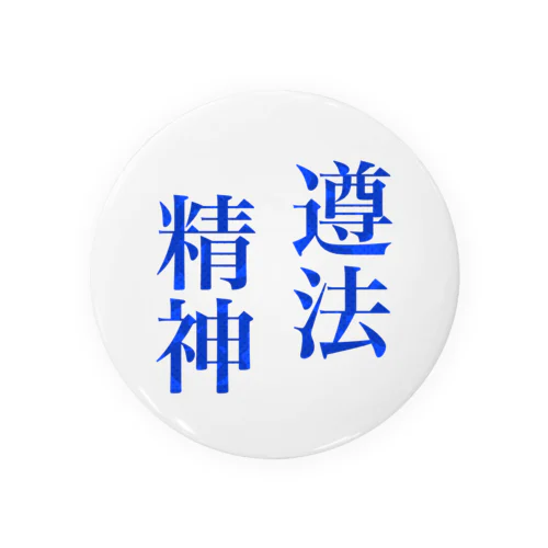 遵法精神 Tin Badge