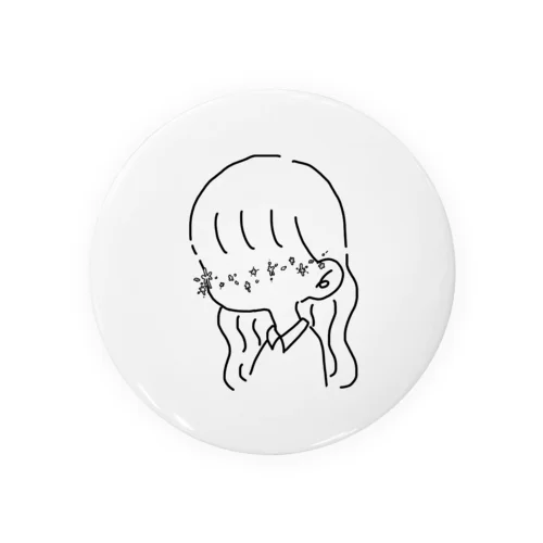 ぴえんぴえん Tin Badge