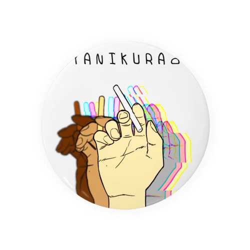 YANIKURA。Tシャツ Tin Badge