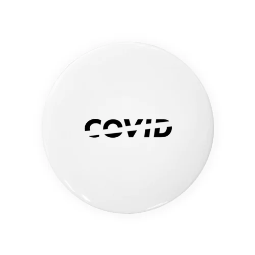 I hate COVID-19 Tin Badge