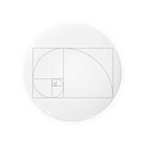 Fibonacci_Blocks Tin Badge