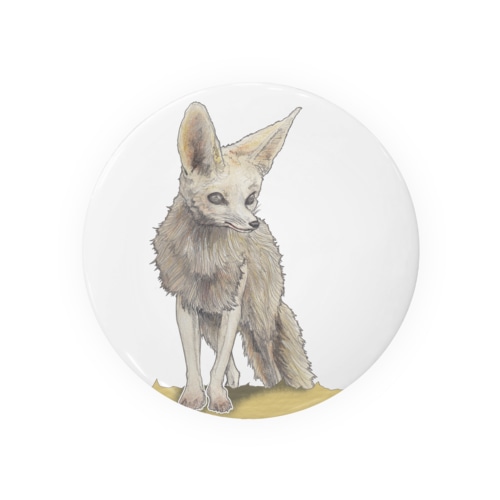 フェネック Tin Badge