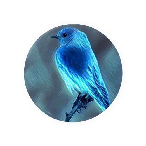 L'Oiseau bleu　『幸せの青い鳥』 缶バッジ
