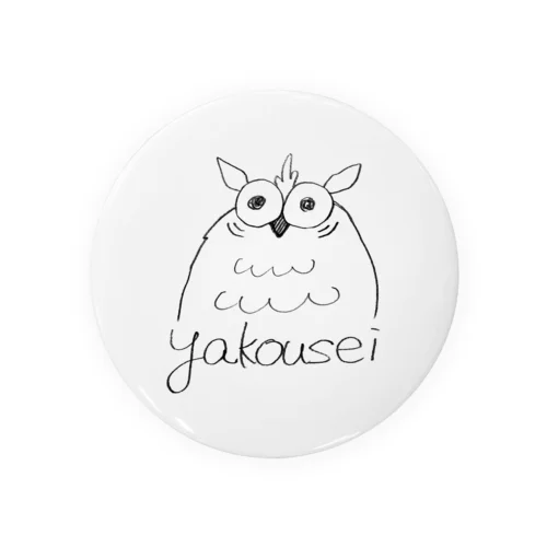 yakousei_komono Tin Badge