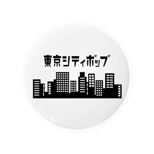 東京シティポップ Tin Badge