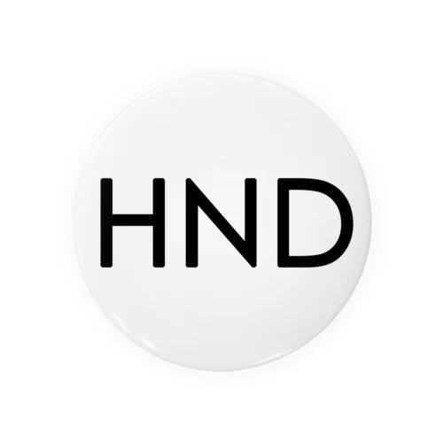 3レターアイテム(HND) Tin Badge