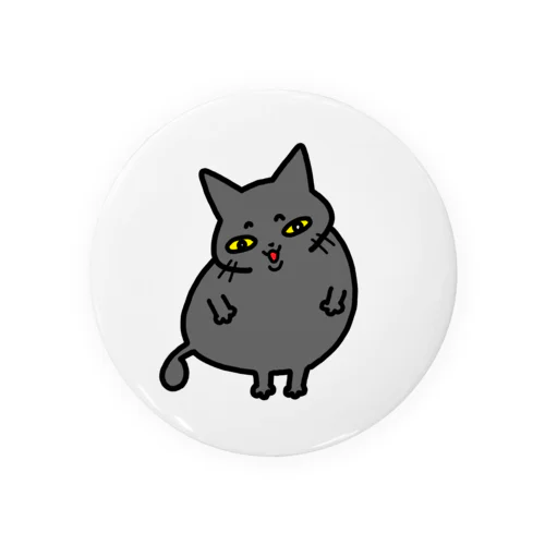 黒猫レイリー Tin Badge