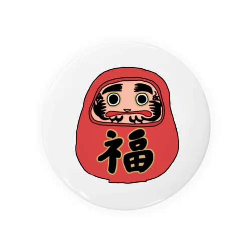 だるまくん Tin Badge