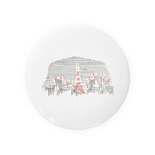 TOKYO TOWER Tin Badge