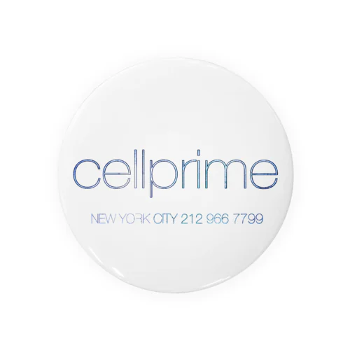 CELLPRIME 缶バッジ