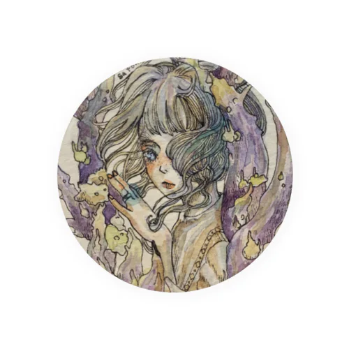 ジャガイモの芽 Tin Badge