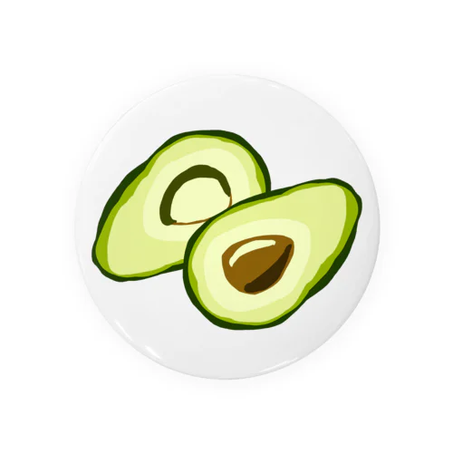 avocado Tin Badge