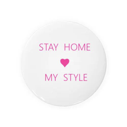 stay home Tin Badge