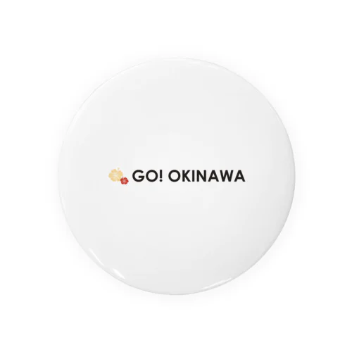GO! OKINAWA オフィシャルロゴグッズ Tin Badge