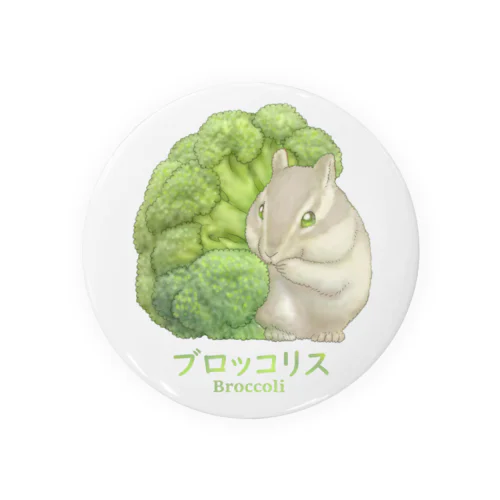 ブロッコリス　缶バッジ Tin Badge