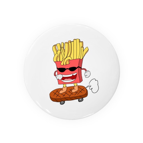 ポテトステーキ🍟🥩 Tin Badge