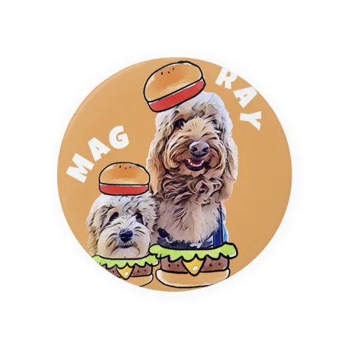 レイ＆マグバーガー🍔 Tin Badge