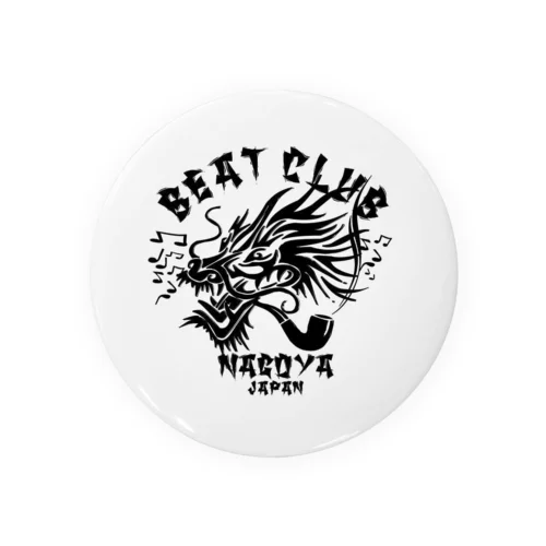 NAGOYA BEAT CLUB(黒ロゴ) 缶バッジ