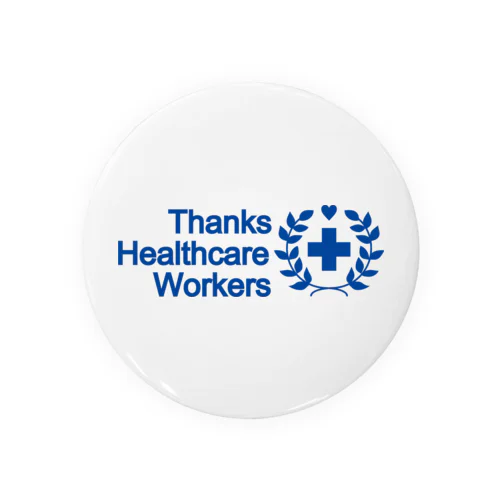 Thanks Healthcare Workers 缶バッジ