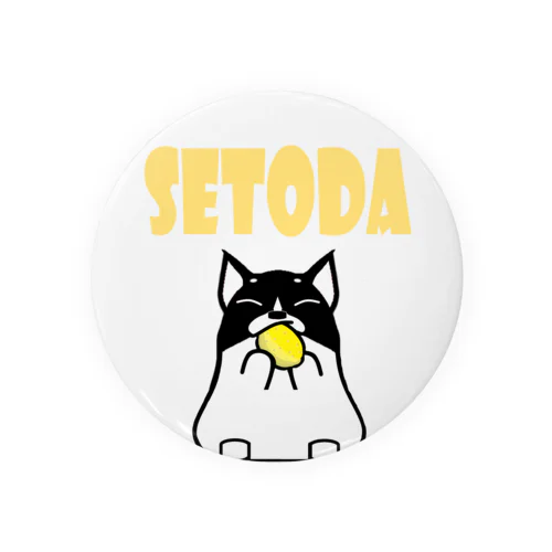 SETODA犬レモン Tin Badge