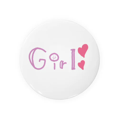 Girlちゃん♡ Tin Badge