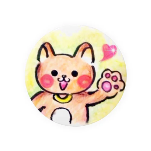 元気な柴犬🧡 Tin Badge