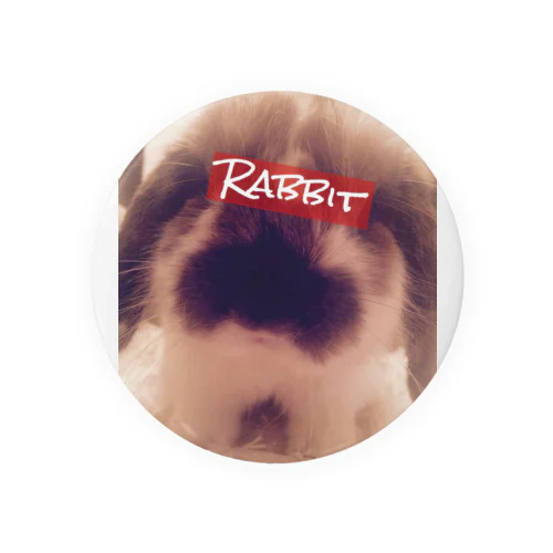 Charisma Rabbit Tin Badge