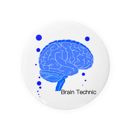 Brain Technic Tin Badge