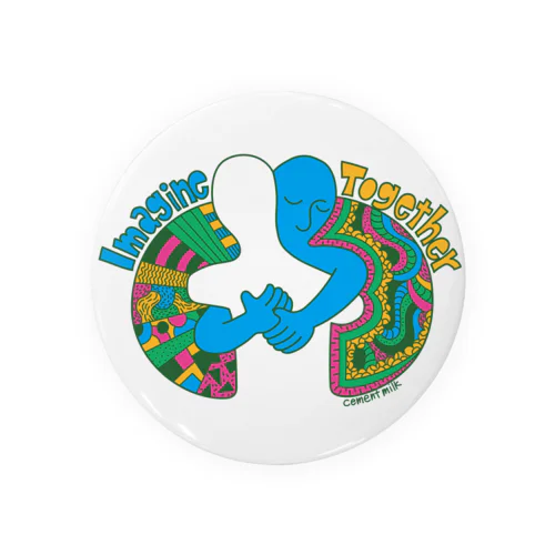 Imagine Together Tin Badge