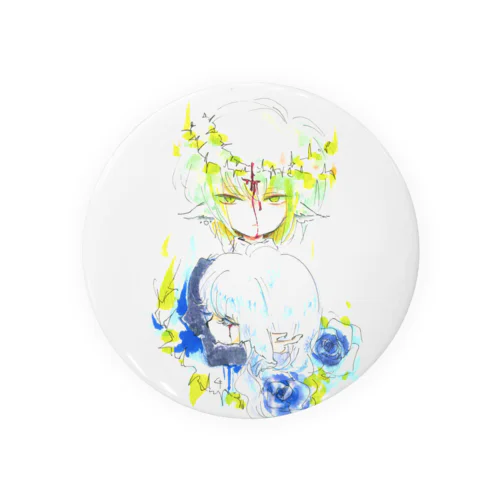 彩蓮鈴華オリジナルグッズ Tin Badge