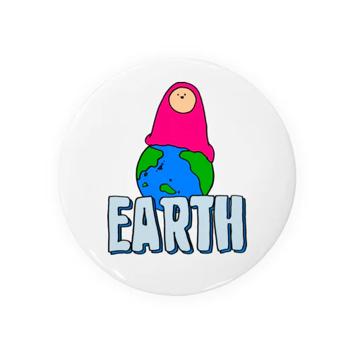 EARTH - チキュウ 缶バッジ
