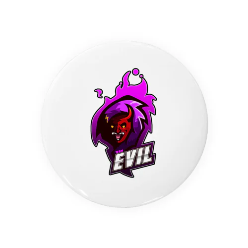 Evil official goods Tin Badge