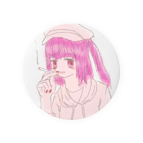 ざらめたん Tin Badge