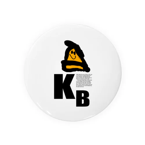 KB Tin Badge