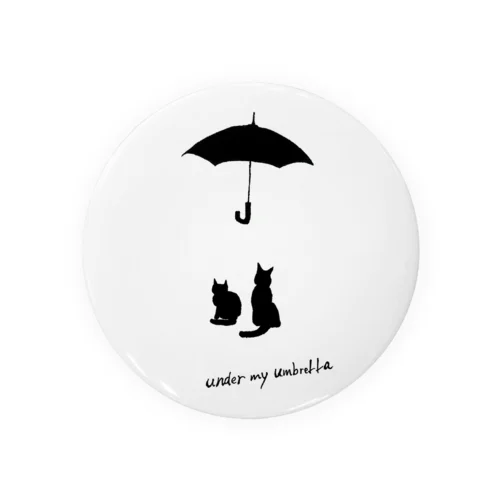 under my umbreLLa缶バッジ Tin Badge