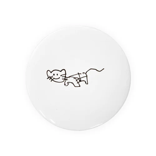 ねこの絵 Tin Badge