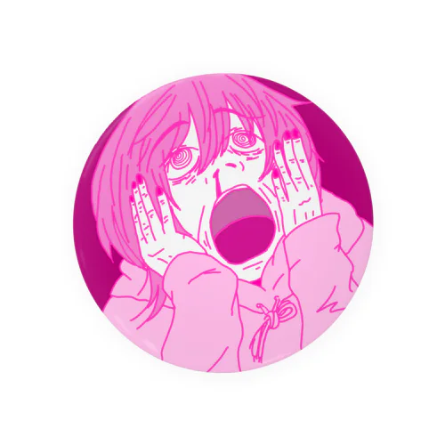 断末魔子 Tin Badge