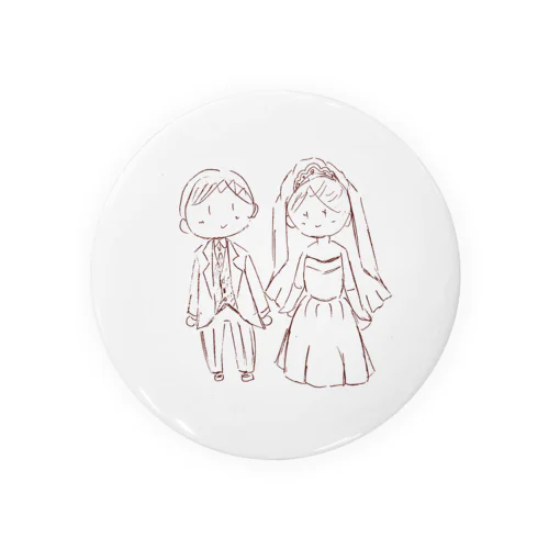 結婚式！ジューンブライド Tin Badge