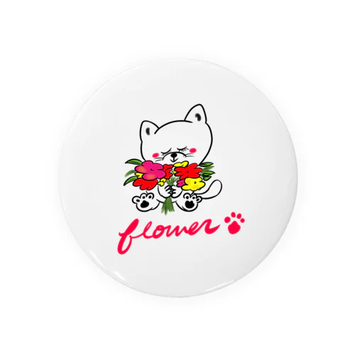 Flower 缶バッジ