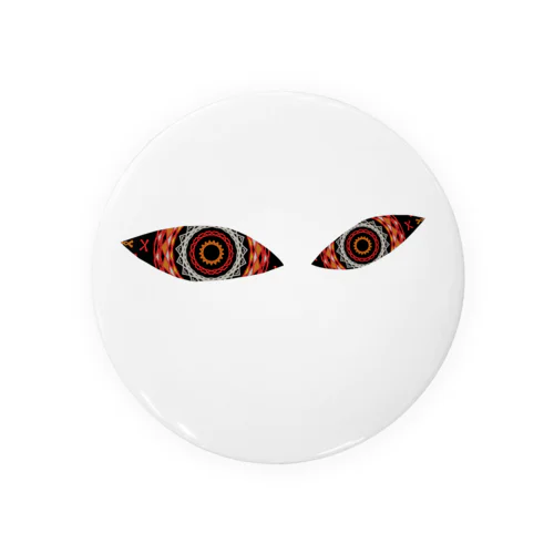 Mandala_Eyes Tin Badge