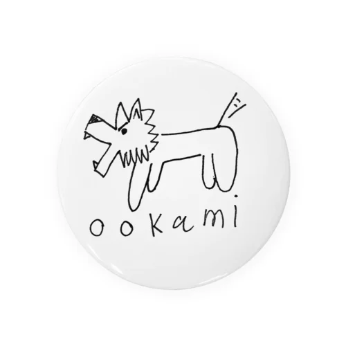 Ookami!! Tin Badge