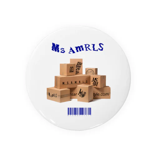 Ms Amaryllis boxes 缶バッジ