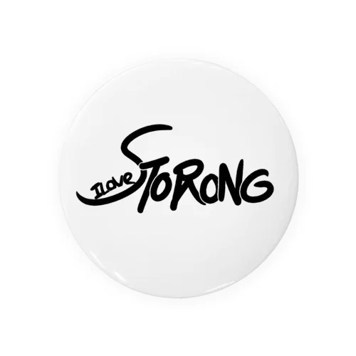 ILove STRONG Tin Badge