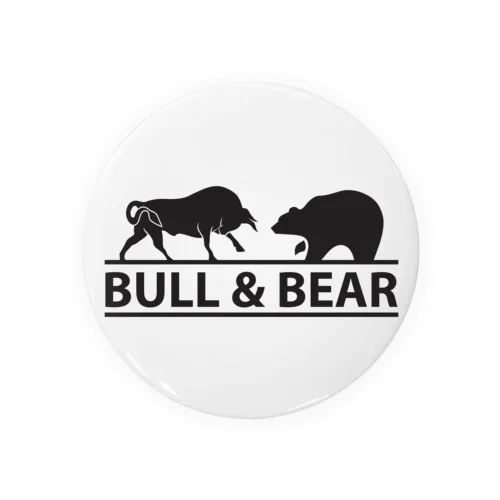 BULL&BEAR Tin Badge