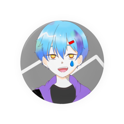 垂線の足 Tin Badge