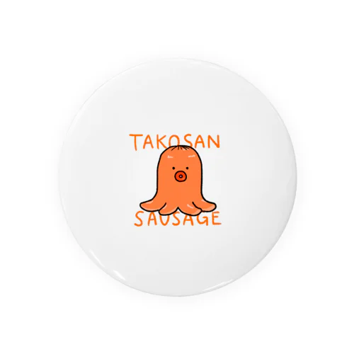 タコさんウィンナーくん Tin Badge