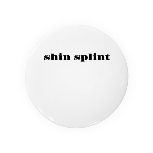 シンスプリント Tin Badge