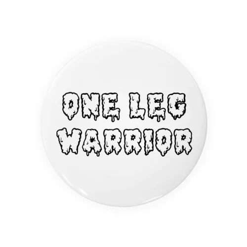 OneLegWarrior Tin Badge