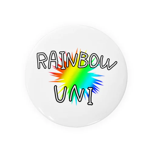 RAINBOW UNI Tin Badge